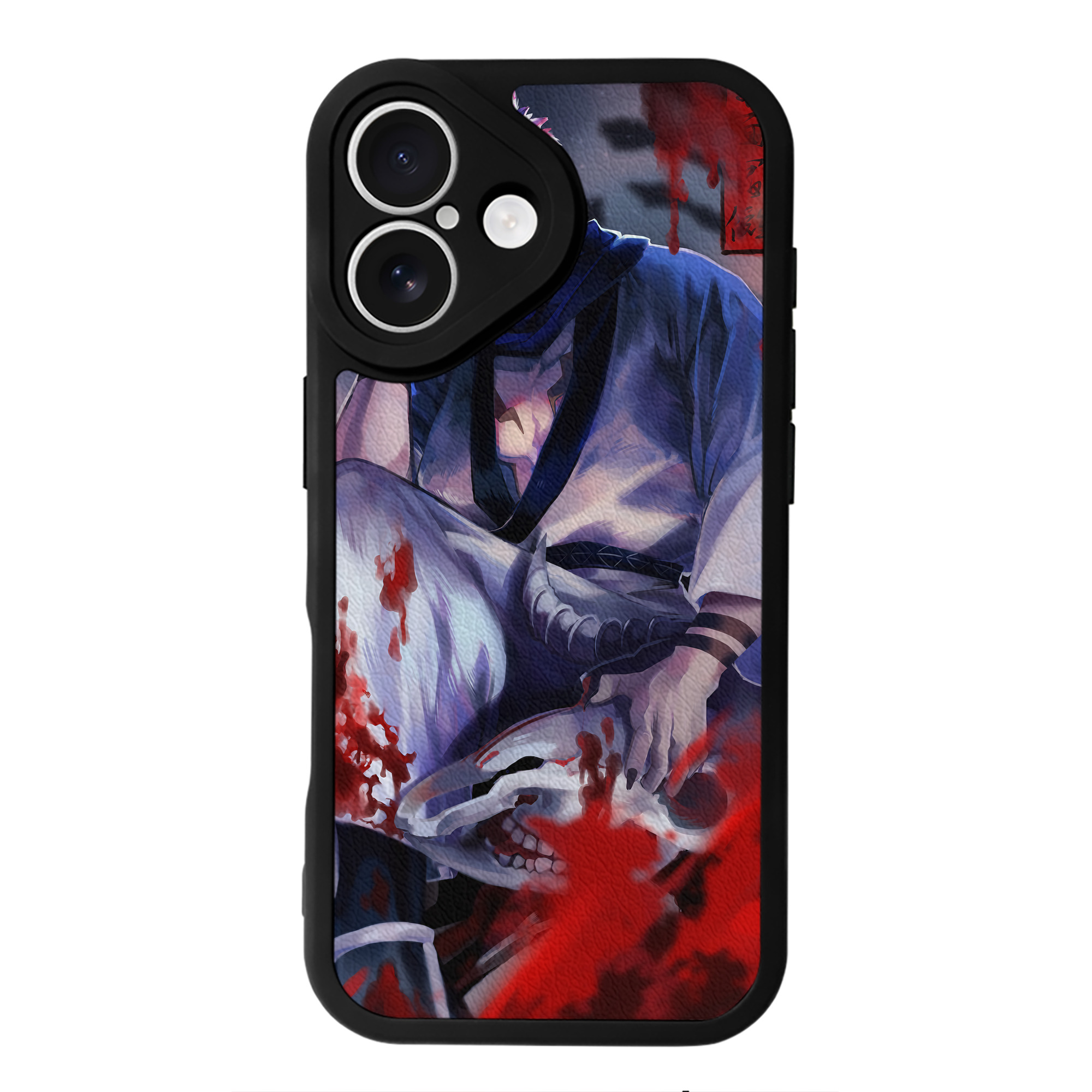 （画像用） 呪術廻戦 Jujutsu Kaisen 【iPhone 16シリーズ対応】シリコンスマホケース（レザー調） 材質：シリコン